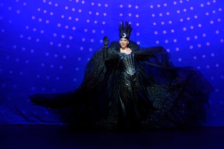 Ambur Braid as the Queen of the Night in the Canadian Opera Company’s production of The Magic Flute, 2017, photo: Gary Beechey